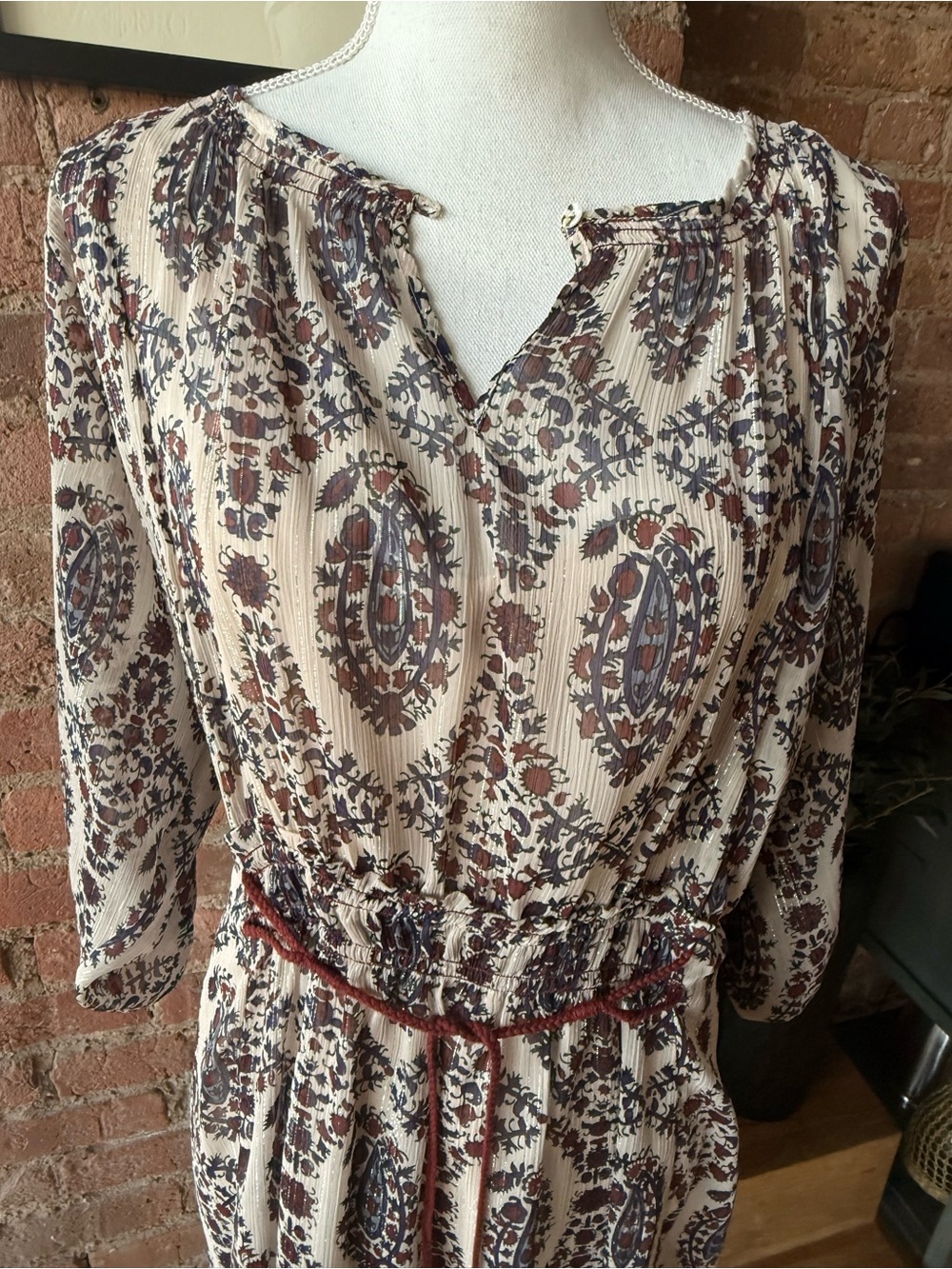 Anthropologie Floreat Dress Sz L
